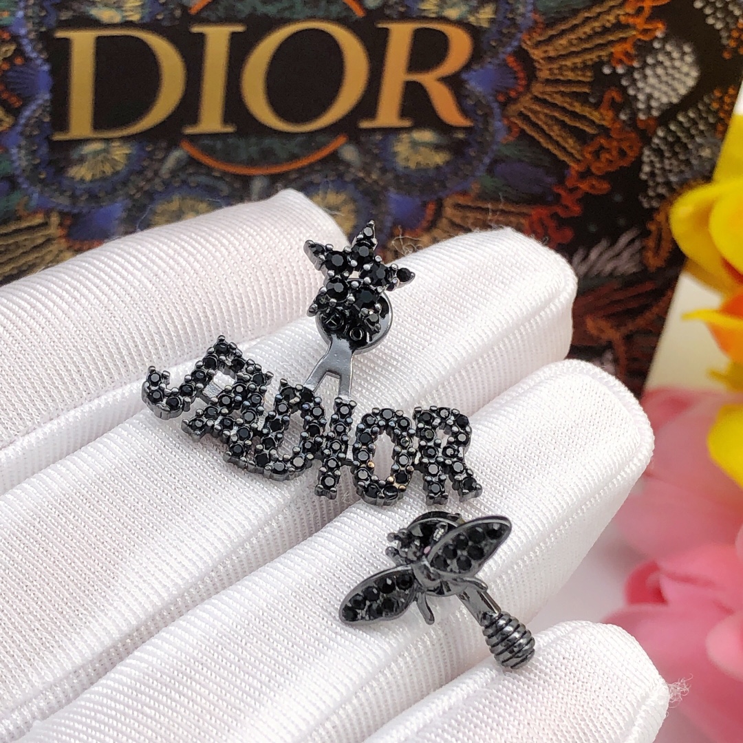 Christian Dior Earrings - Click Image to Close